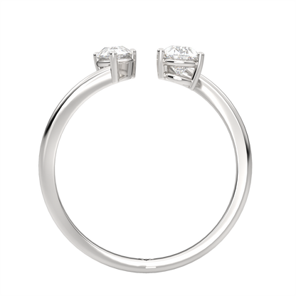 White Gold-Nebula Twist Lab-Grown Diamond Cocktail Ring_view=FRONT