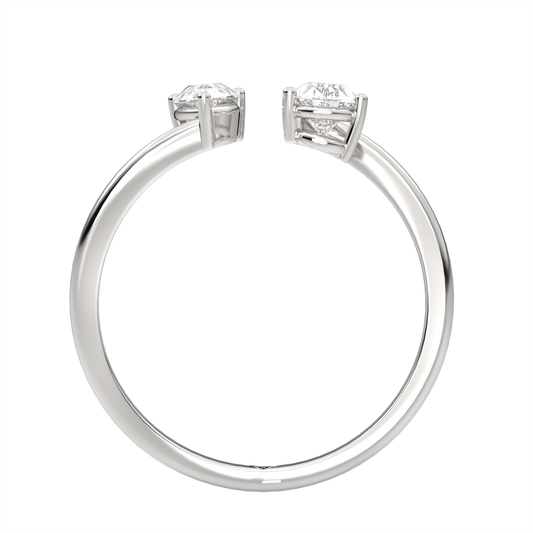 White Gold-Nebula Twist Lab-Grown Diamond Cocktail Ring_view=FRONT