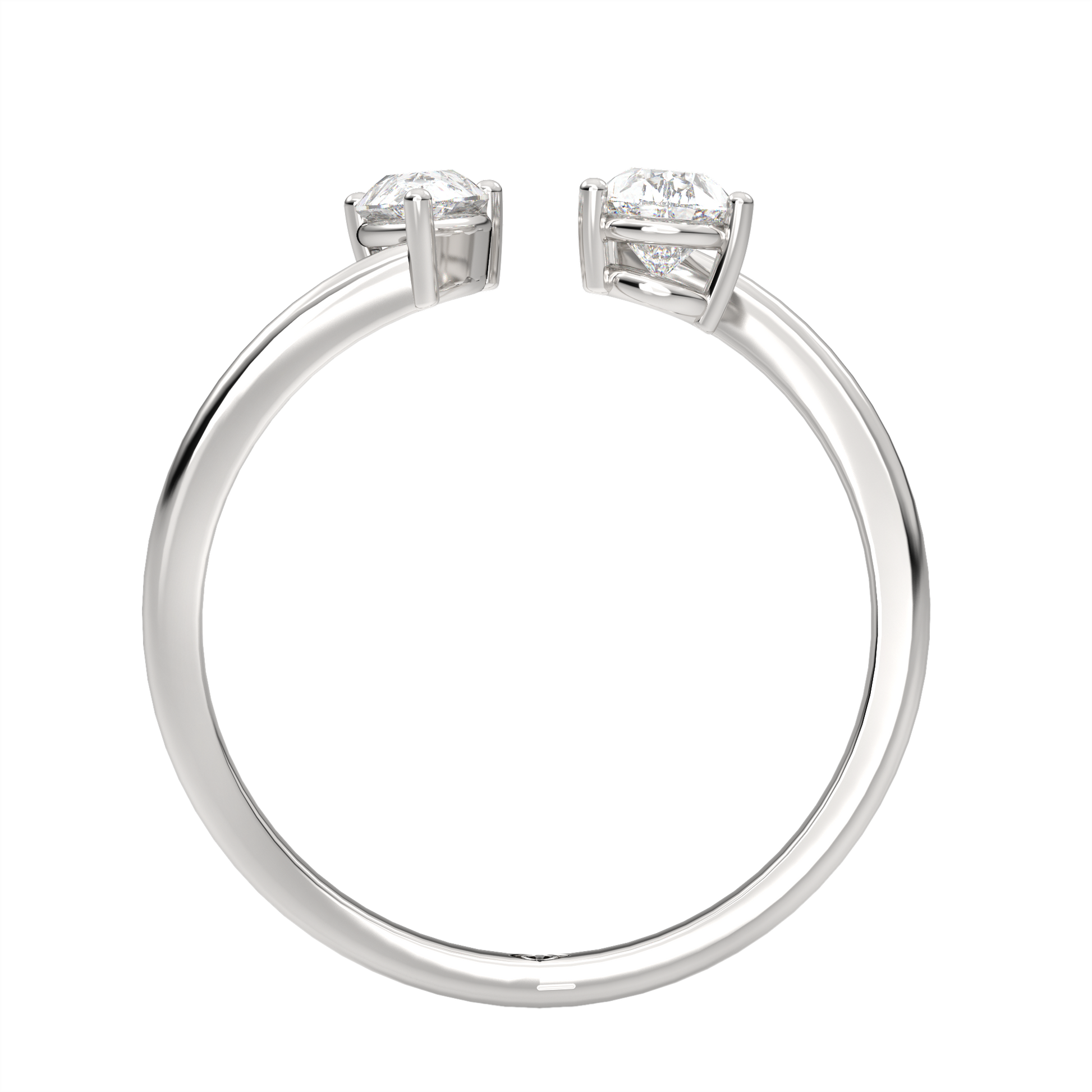 White Gold-Nebula Twist Lab-Grown Diamond Cocktail Ring_view=FRONT