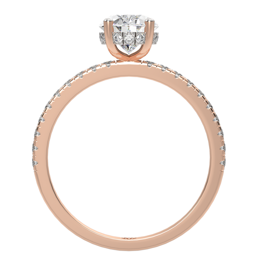 Pink Gold-Luna Channel-Set Lab-Grown Diamond Engagement Ring_view=FRONT