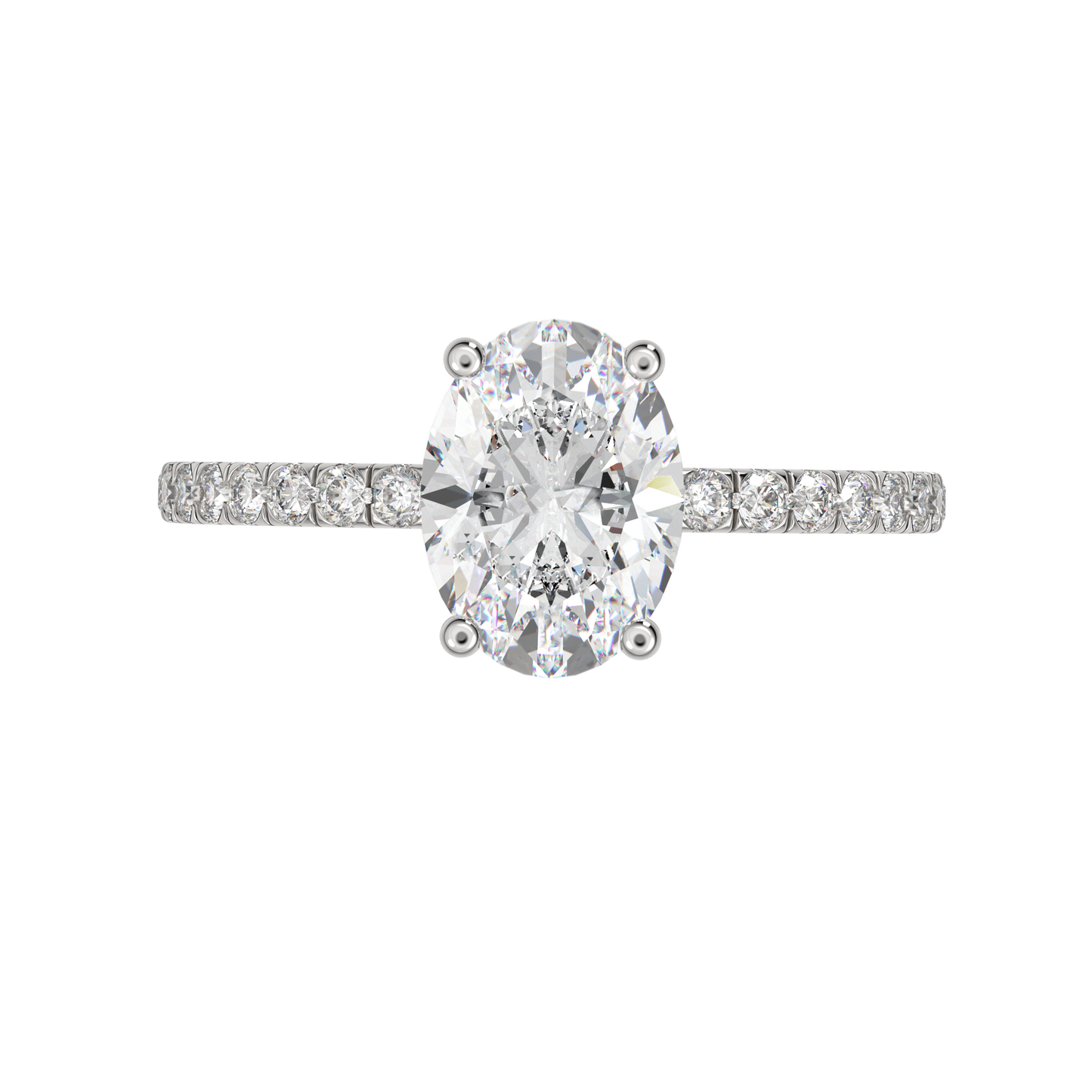White Gold-Luna Channel-Set Lab-Grown Diamond Engagement Ring_view=TOP