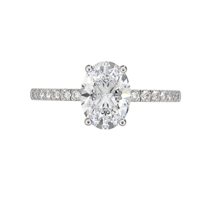White Gold-Luna Channel-Set Lab-Grown Diamond Engagement Ring_view=TOP