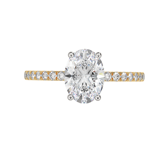 Yellow Gold-Luna Channel-Set Lab-Grown Diamond Engagement Ring_view=TOP
