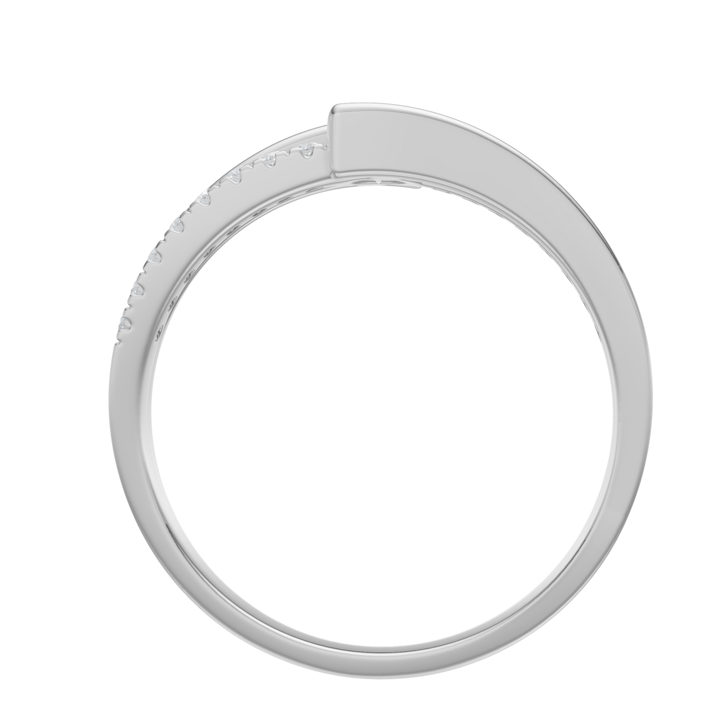 White Gold-Blush Lab Diamond Ring 0.15ct Round Center_view=FRONT
