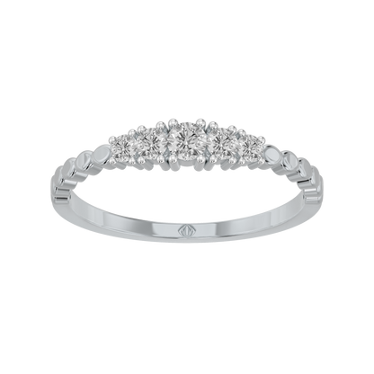 White Gold-Horizon Contemporary Lab-Grown Diamond Band_view=3DH