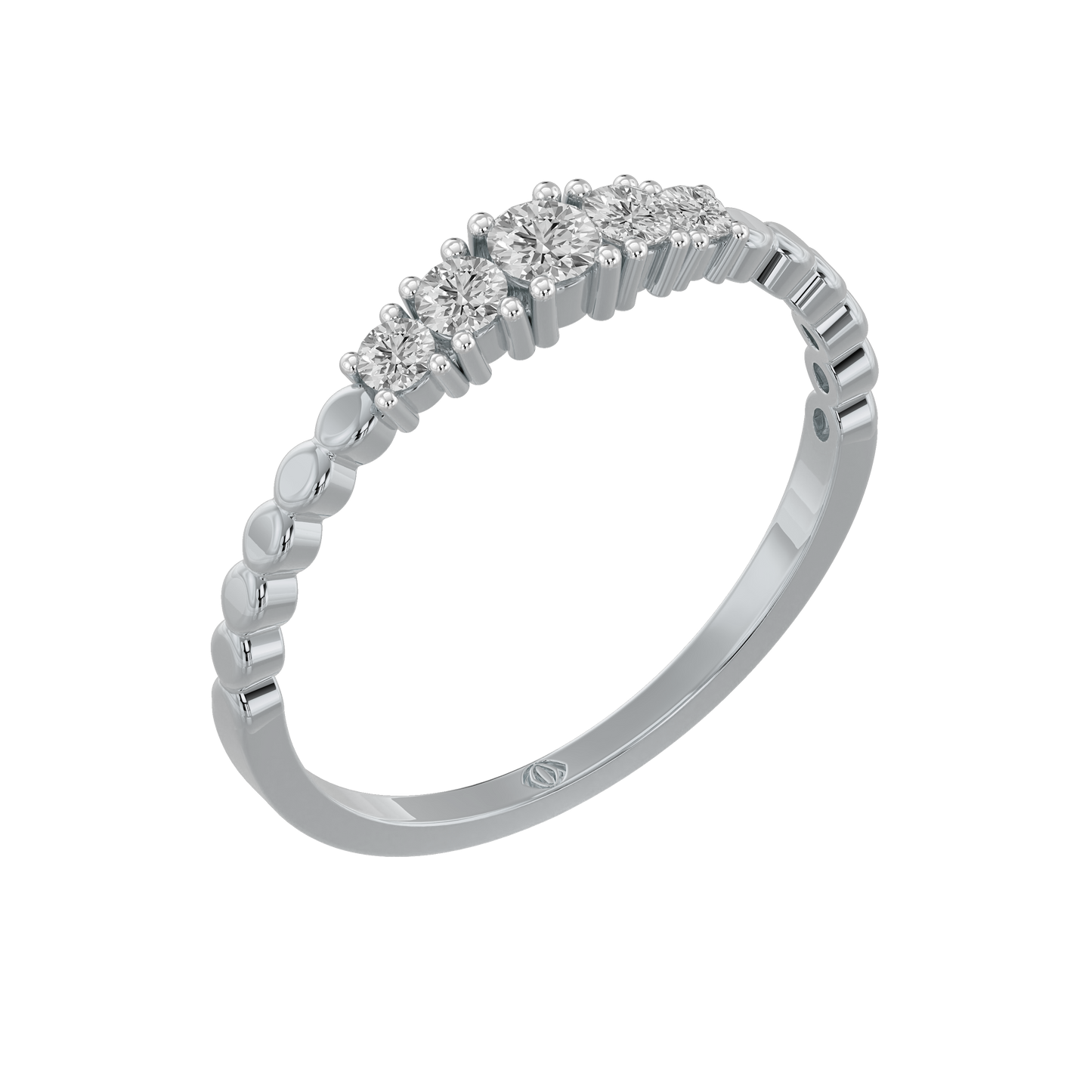 White Gold-Horizon Contemporary Lab-Grown Diamond Band_view=3DV