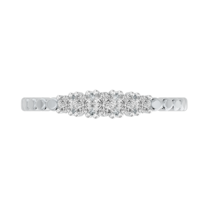 White Gold-Horizon Contemporary Lab-Grown Diamond Band_view=TOP