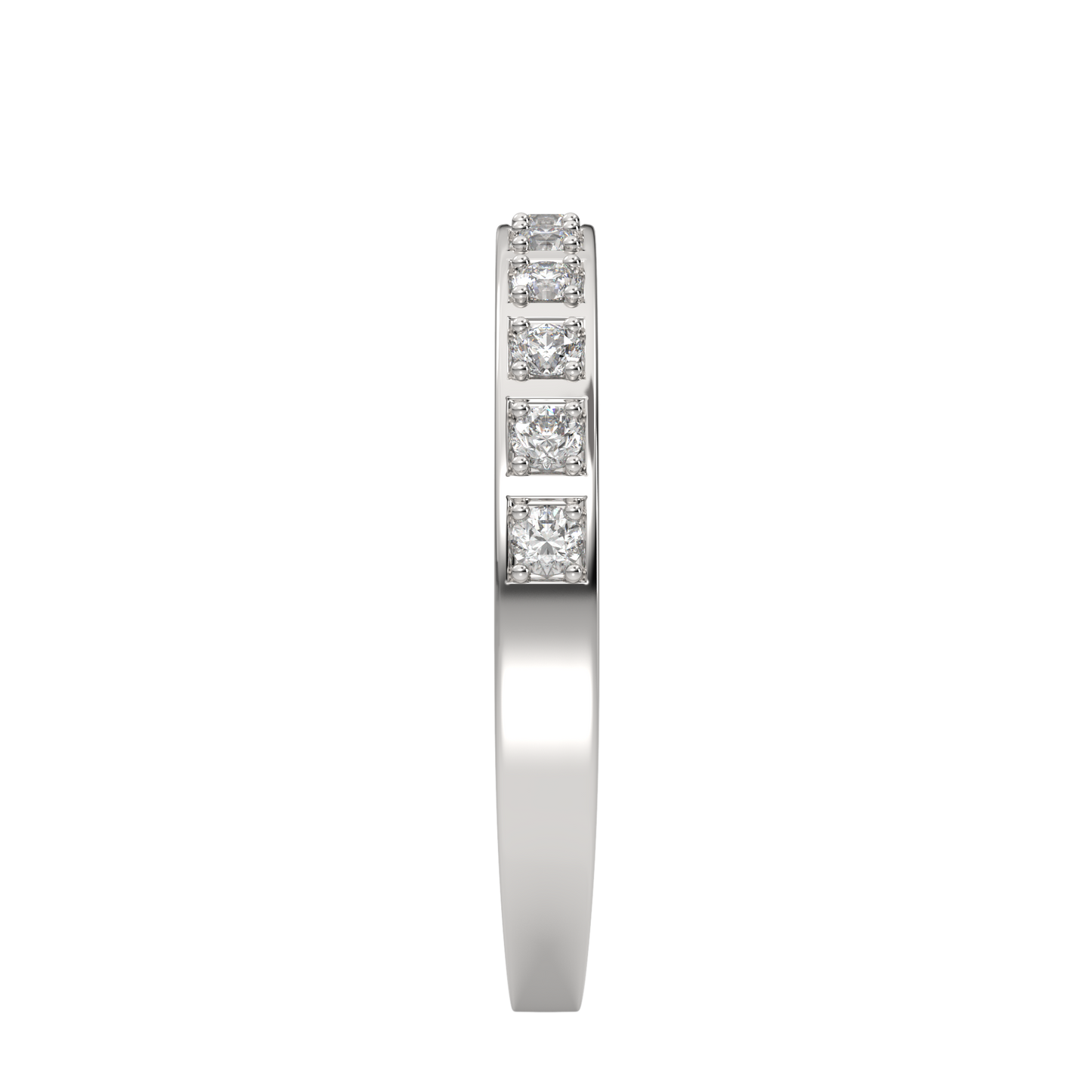 White Gold-Eclipse Lab-Grown Diamond Band_view=SIDE