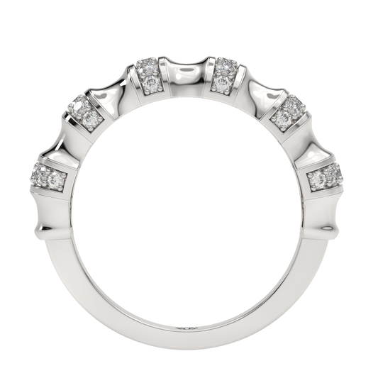 White Gold-Aurora Lab-Grown Diamond Band_view=FRONT