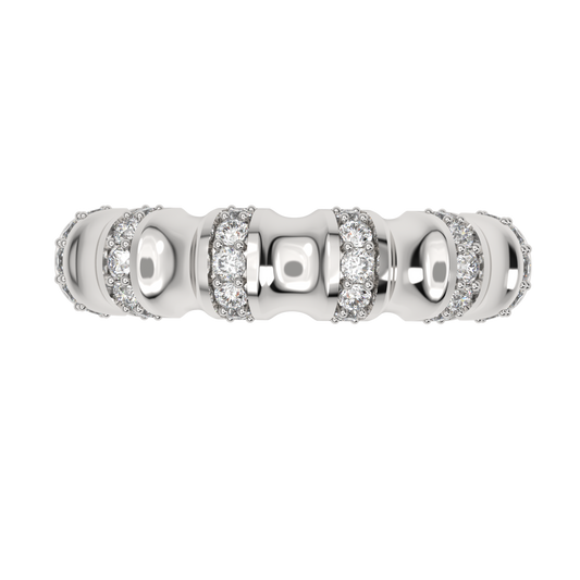 White Gold-Aurora Lab-Grown Diamond Band_view=TOP