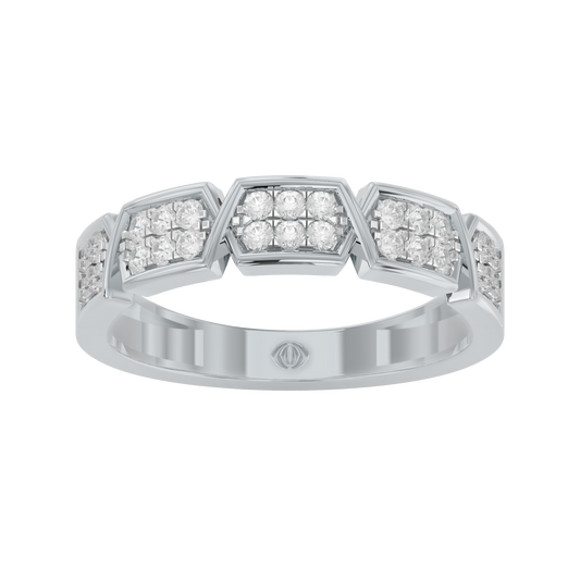 White Gold-Solstice Lab-Grown Diamond Band_view=3DH
