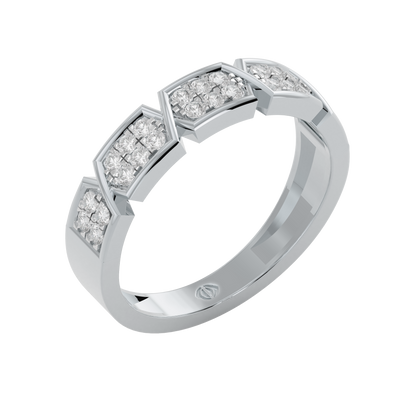 White Gold-Solstice Lab-Grown Diamond Band_view=3DV