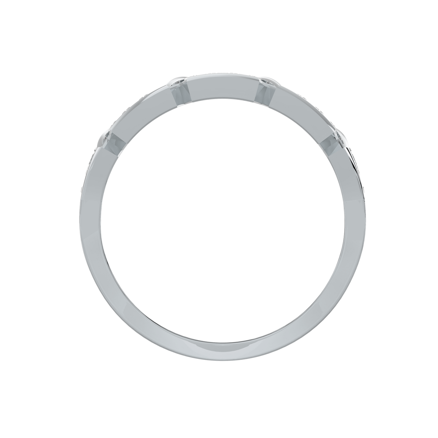 White Gold-Solstice Lab-Grown Diamond Band_view=FRONT