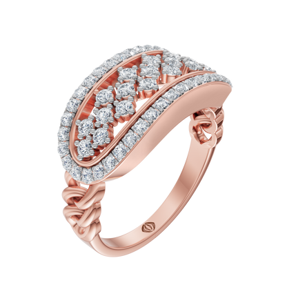 Pink Gold-Interlace Band_view=3DV