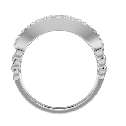 White Gold-Interlace Band_view=FRONT