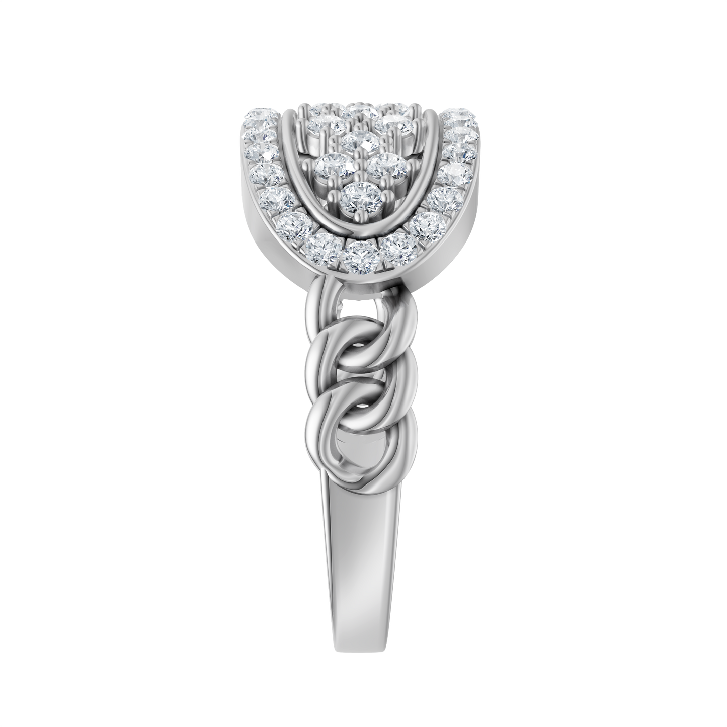 White Gold-Interlace Band_view=SIDE
