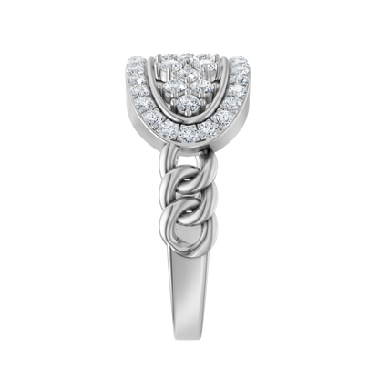 White Gold-Interlace Band_view=SIDE