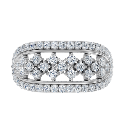White Gold-Interlace Band_view=TOP