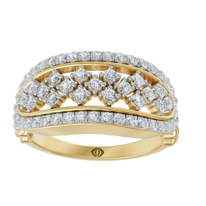 Yellow Gold-Interlace Band_view=3DH