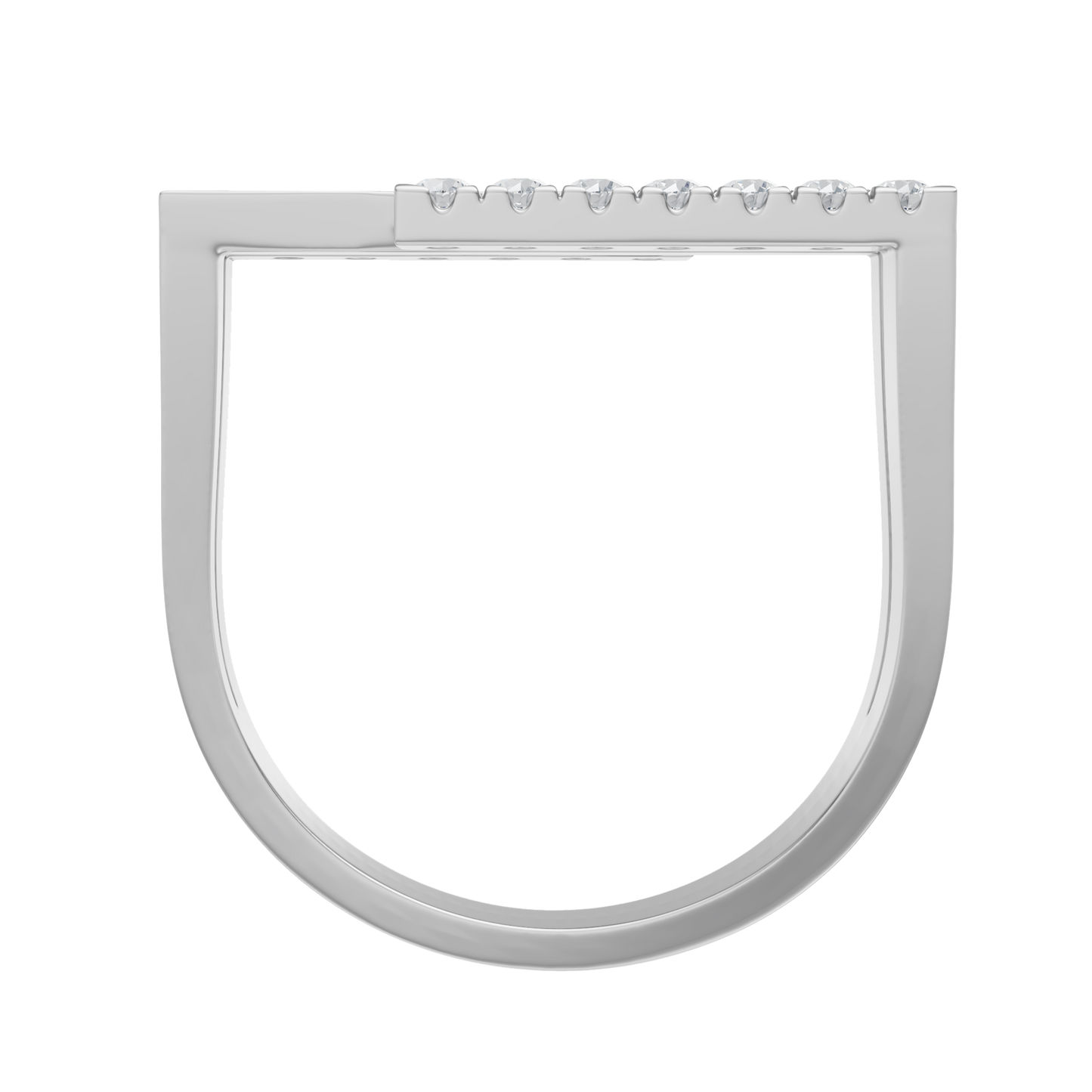 White Gold-Vertex Bar Ring_view=FRONT