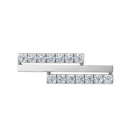 White Gold-Vertex Bar Ring_view=TOP