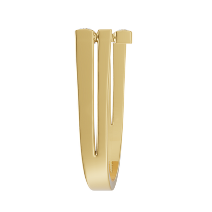 Yellow Gold-Vertex Bar Ring_view=SIDE