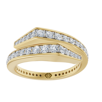 Yellow Gold-Poise Bypass Ring_view=3DH