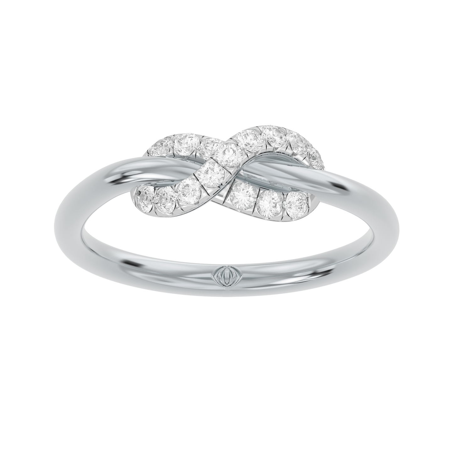 White Gold-Celestial Tapered Lab-Grown Diamond Ring_view=3DH