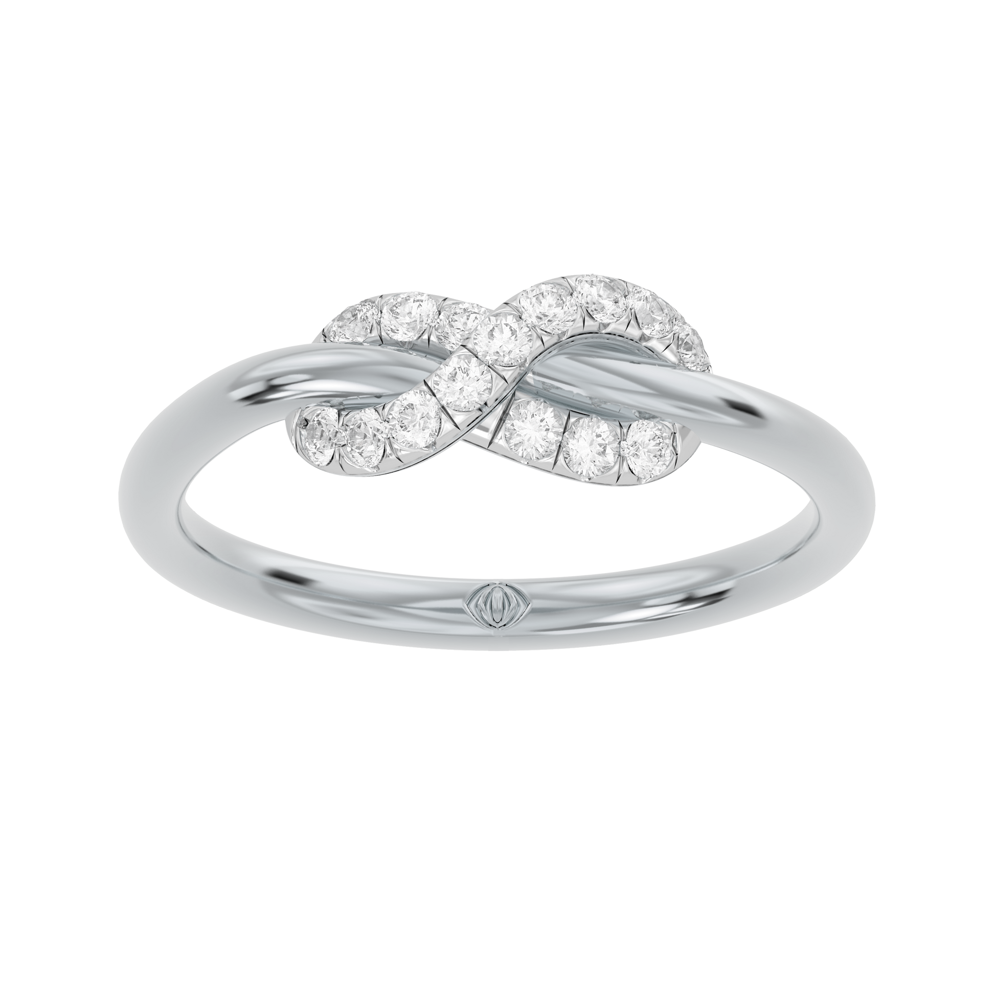 White Gold-Celestial Tapered Lab-Grown Diamond Ring_view=3DH