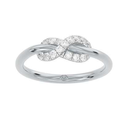 White Gold-Celestial Tapered Lab-Grown Diamond Ring_view=3DH
