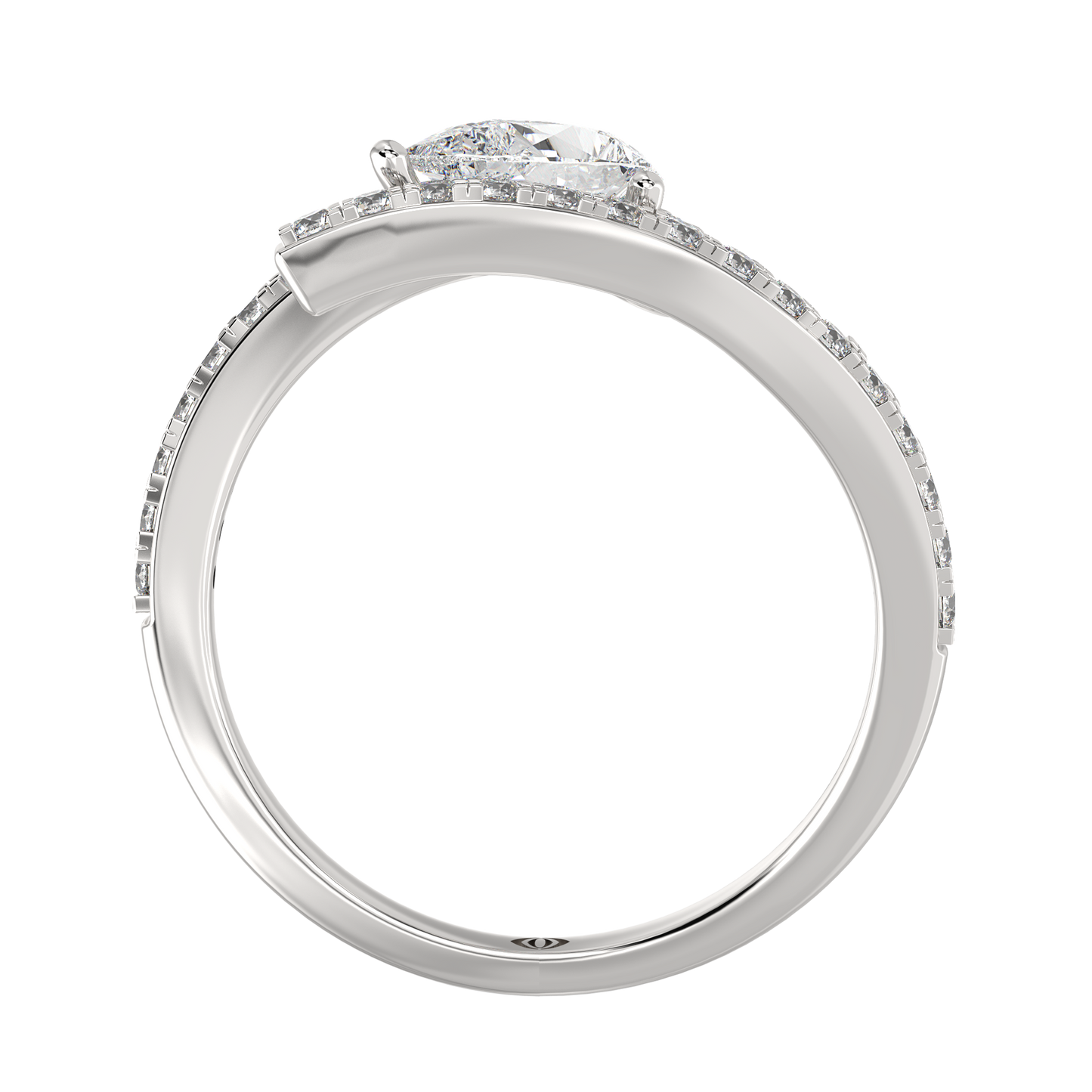 White Gold-Stardust Lab-Grown Diamond Cocktail Ring_view=FRONT