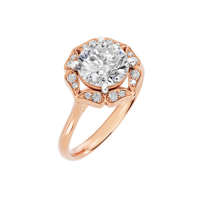 Pink Gold-Orion Lab-Grown Diamond Engagement Ring_view=3DV