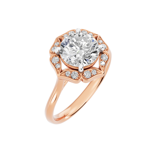 Pink Gold-Orion Lab-Grown Diamond Engagement Ring_view=3DV