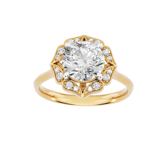 Yellow Gold-Orion Lab-Grown Diamond Engagement Ring_view=3DH
