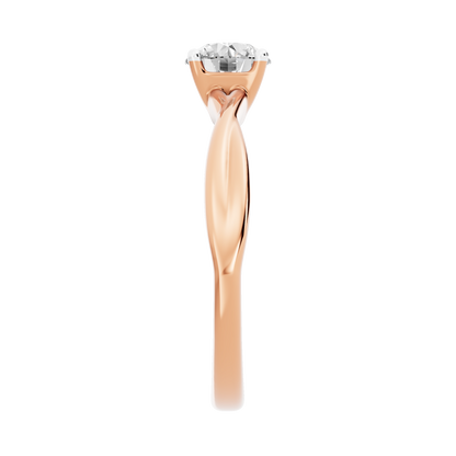 Pink Gold-Quasar Lab-Grown Diamond Engagement Ring_view=SIDE