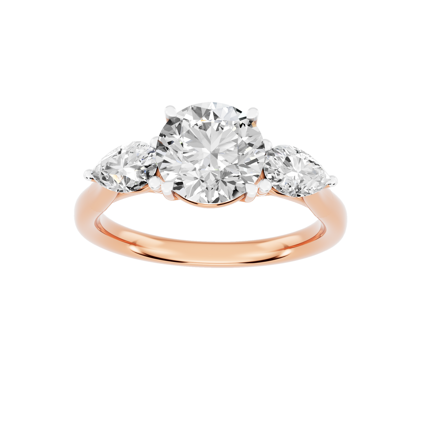 Pink Gold-Sirius Lab-Grown Diamond Engagement Ring_view=3DH