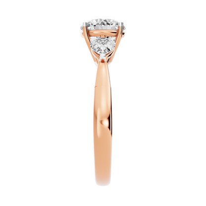 Pink Gold-Sirius Lab-Grown Diamond Engagement Ring_view=SIDE