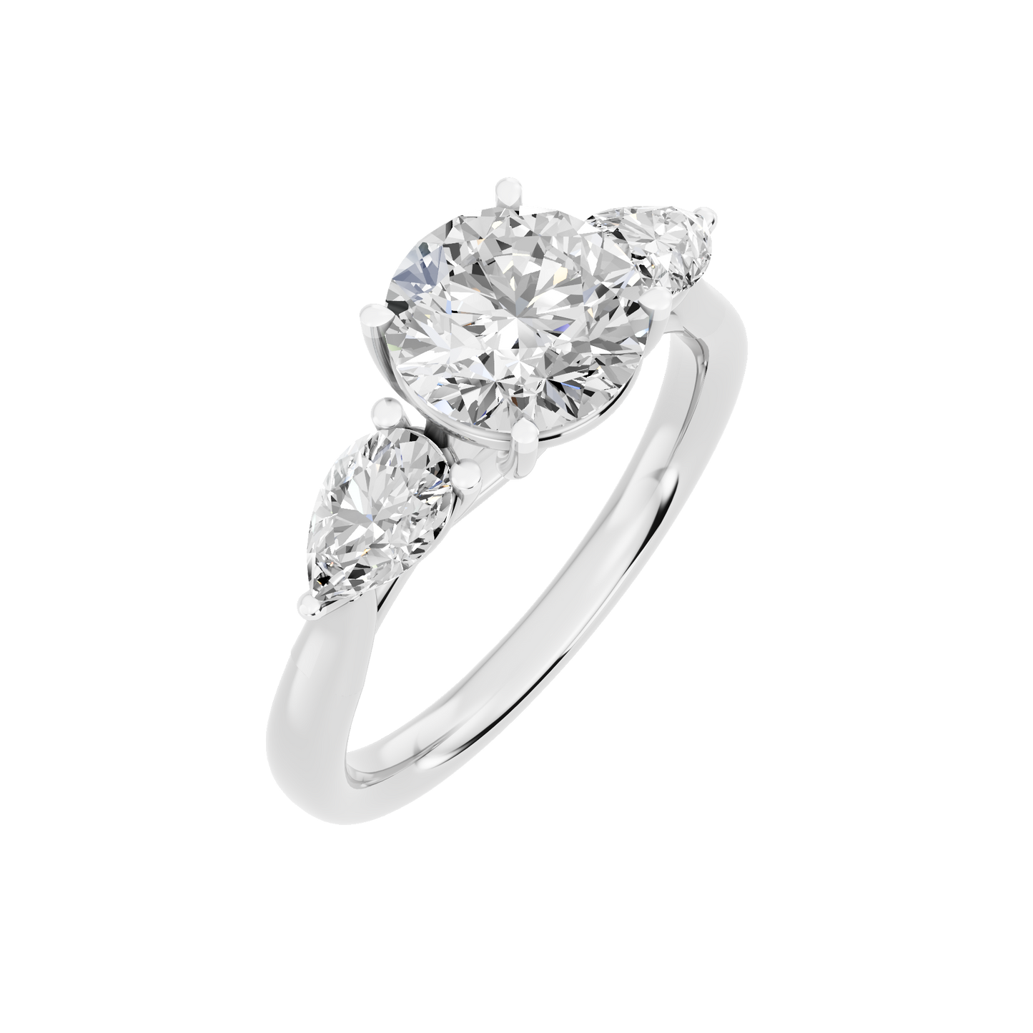 White Gold-Sirius Lab-Grown Diamond Engagement Ring_view=3DV