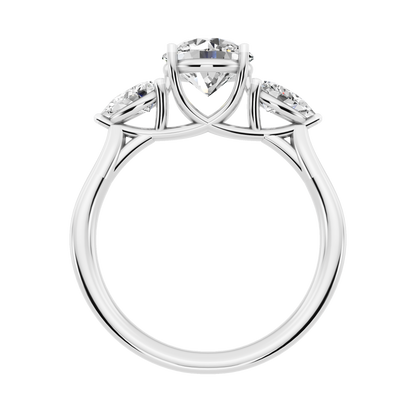 White Gold-Sirius Lab-Grown Diamond Engagement Ring_view=FRONT