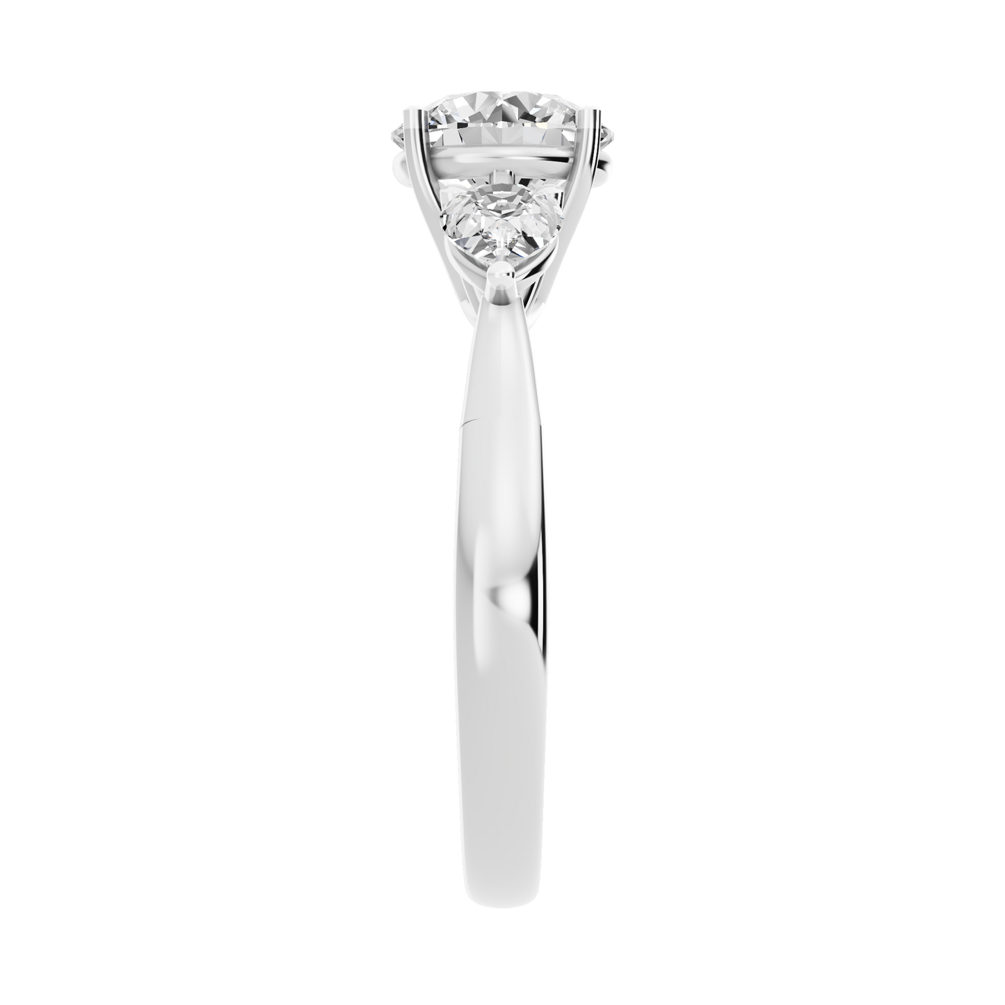 White Gold-Sirius Lab-Grown Diamond Engagement Ring_view=SIDE