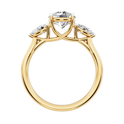 Yellow Gold-Sirius Lab-Grown Diamond Engagement Ring_view=FRONT