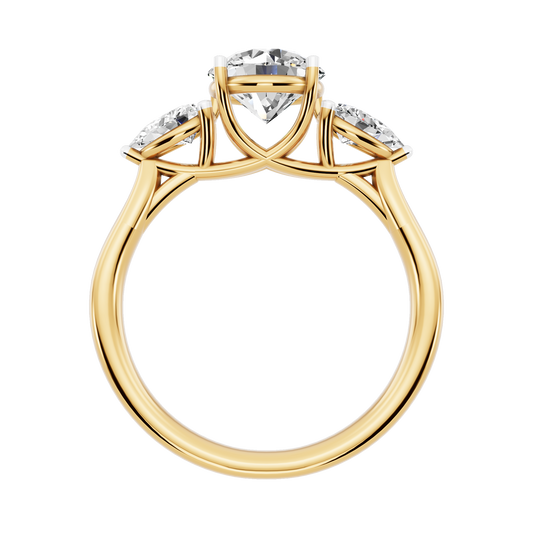 Yellow Gold-Sirius Lab-Grown Diamond Engagement Ring_view=FRONT