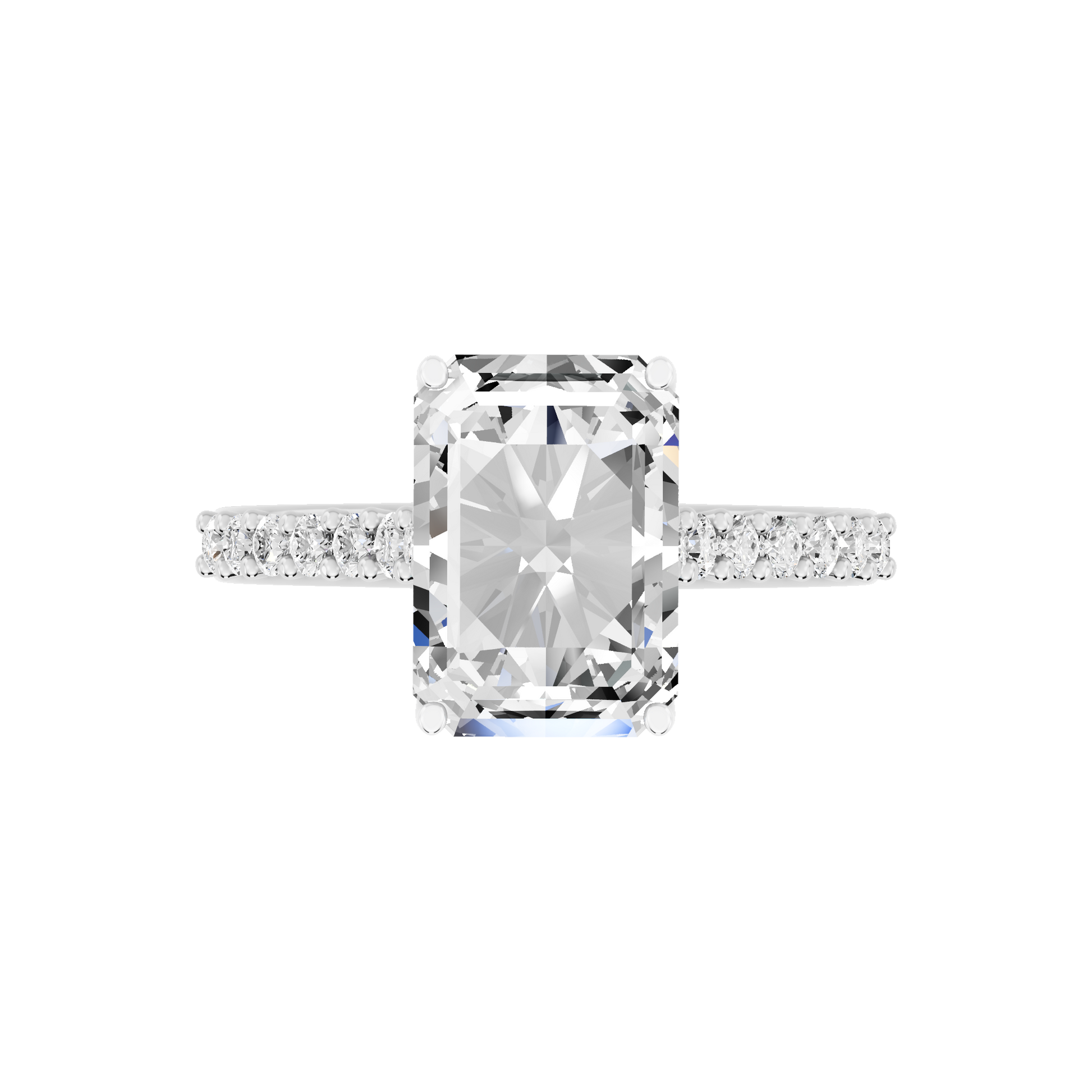 White Gold-Phoenix Statement Solitaires Lab-Grown Diamond Engagement Ring_view=TOP
