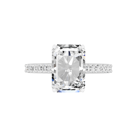 White Gold-Phoenix Statement Solitaires Lab-Grown Diamond Engagement Ring_view=TOP
