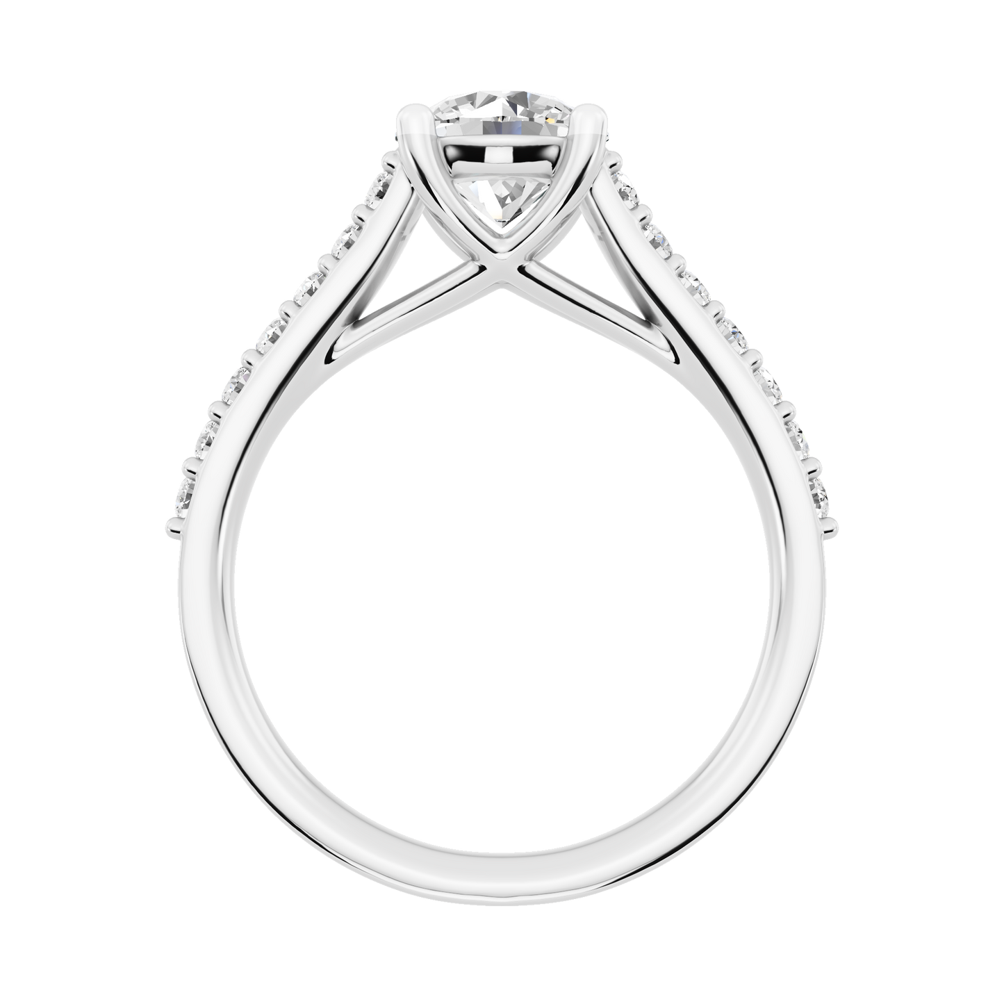 White Gold-Harmony Lab-Grown Diamond Engagement Ring_view=FRONT