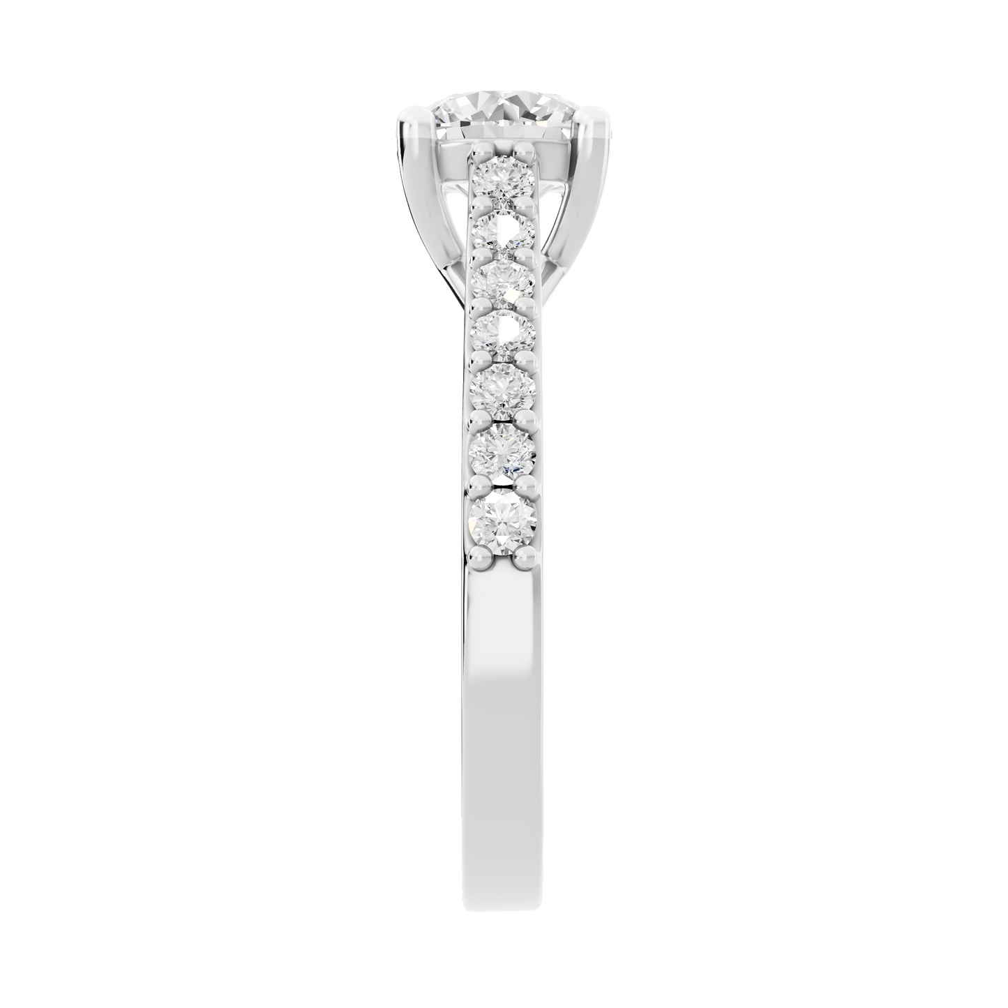 White Gold-Harmony Lab-Grown Diamond Engagement Ring_view=SIDE