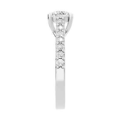 White Gold-Harmony Lab-Grown Diamond Engagement Ring_view=SIDE
