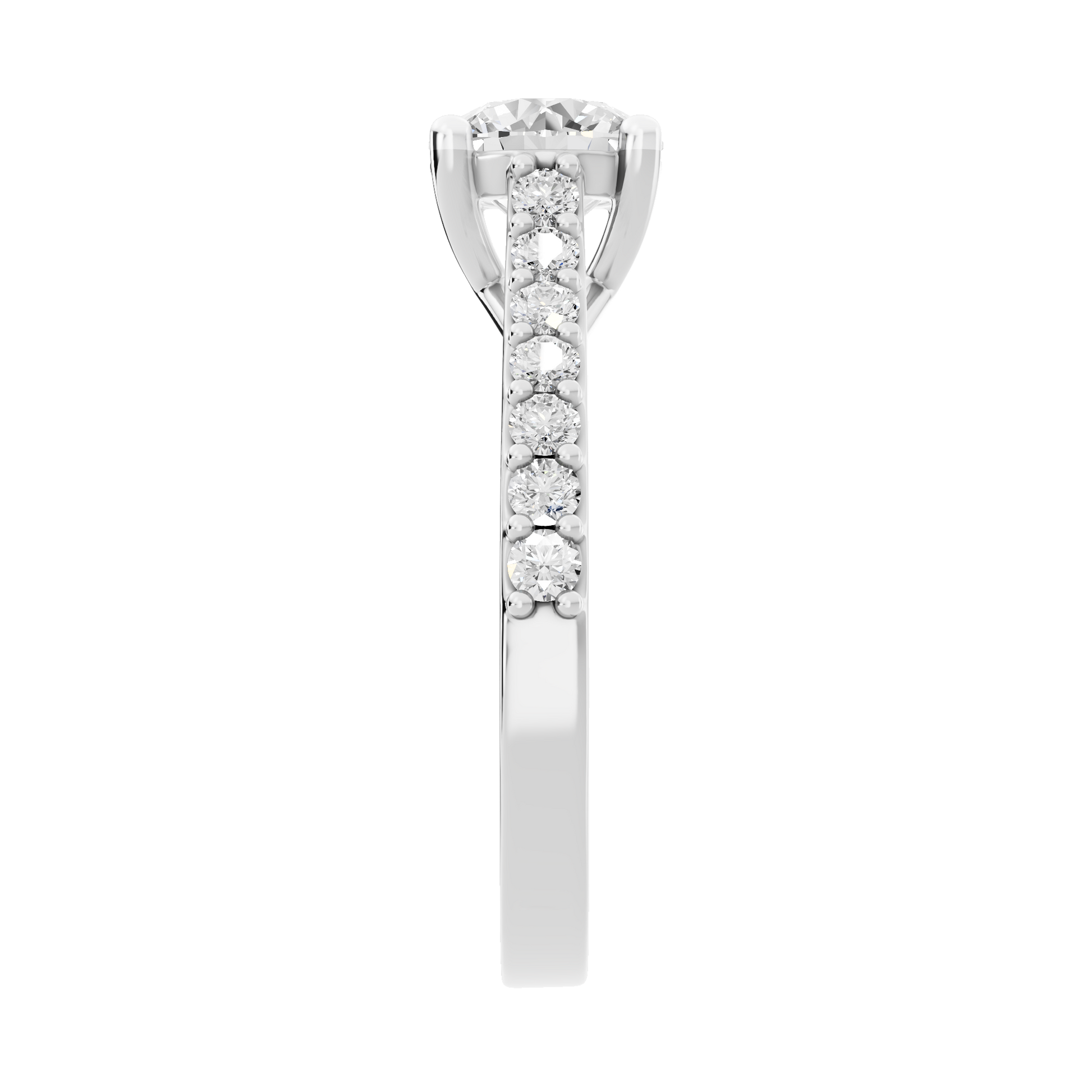 White Gold-Harmony Lab-Grown Diamond Engagement Ring_view=SIDE