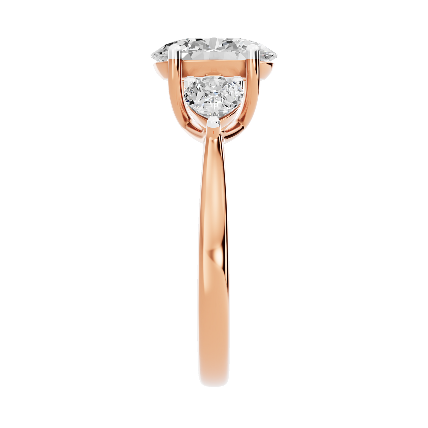 Pink Gold-Gleam Lab-Grown Diamond Engagement Ring_view=SIDE