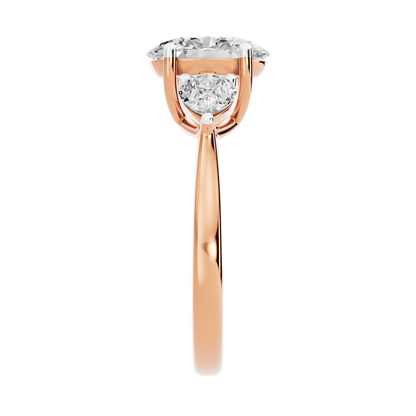 Pink Gold-Gleam Lab-Grown Diamond Engagement Ring_view=SIDE